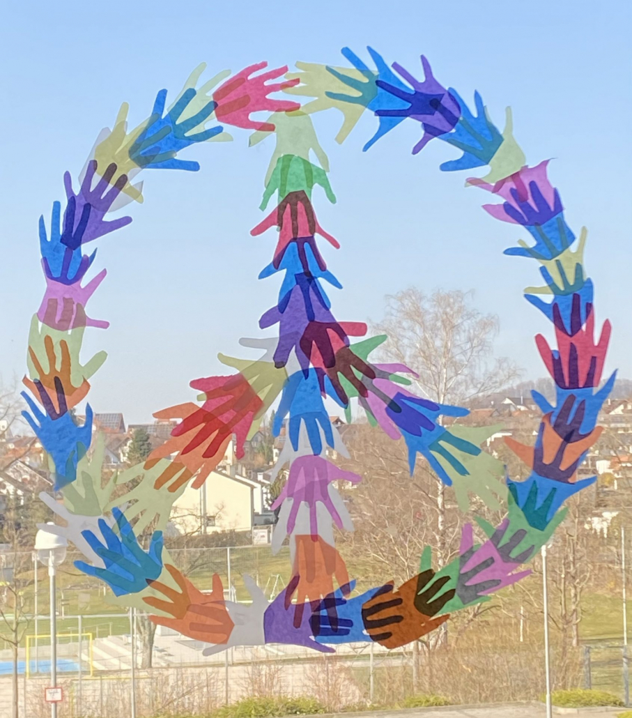 Peacezeichen Fenster