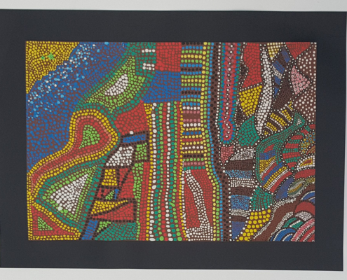 Dot-Painting Klasse 10 - 6